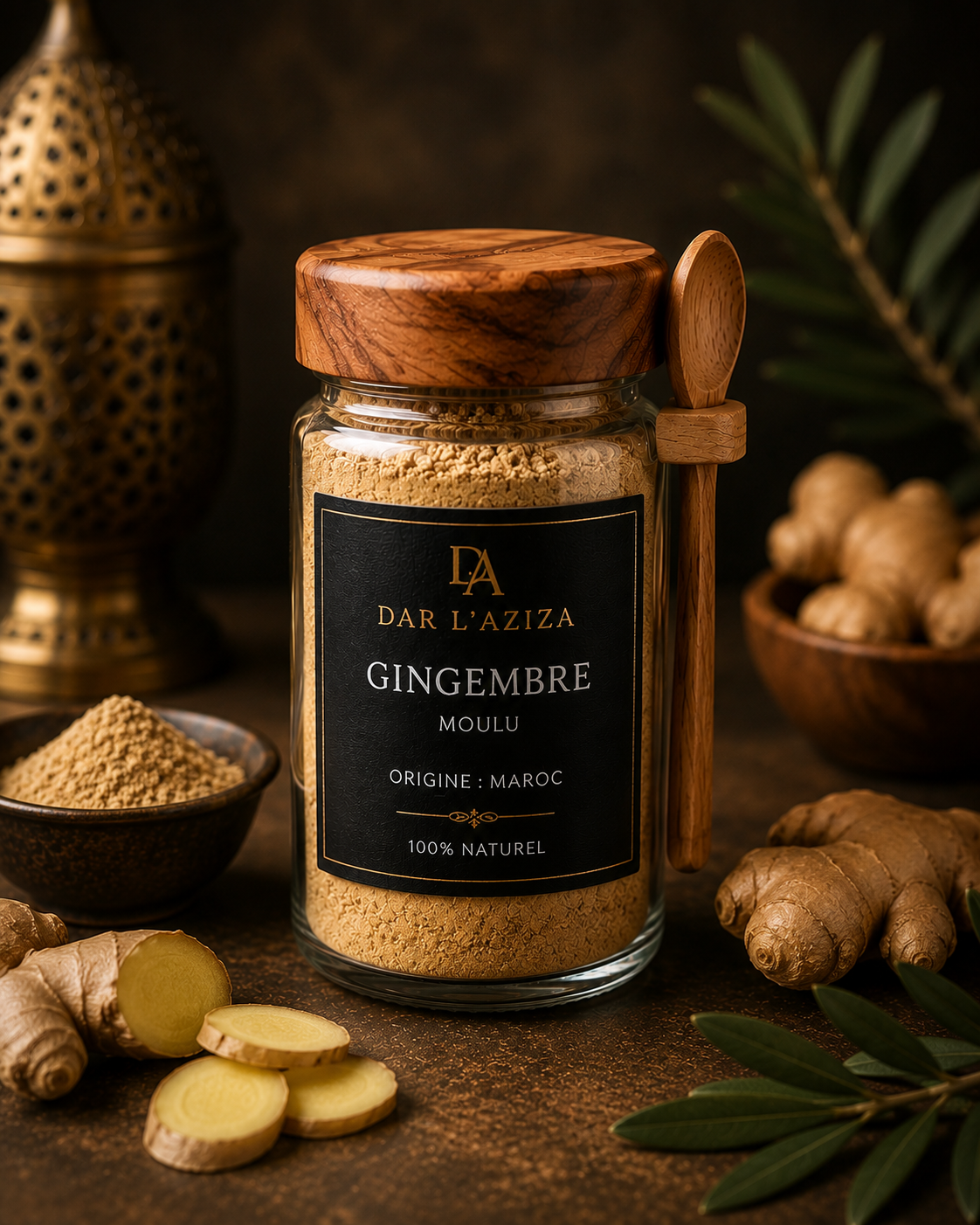 Ground ginger-100g