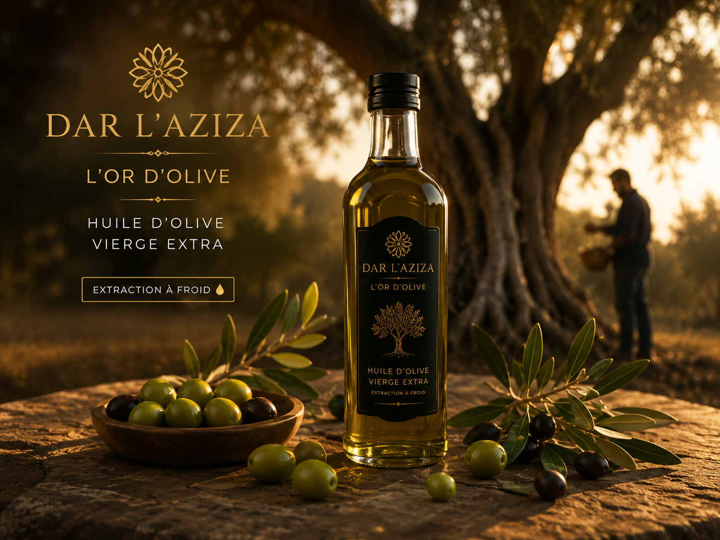 Huile  d'Olive L'Or D'Aziza